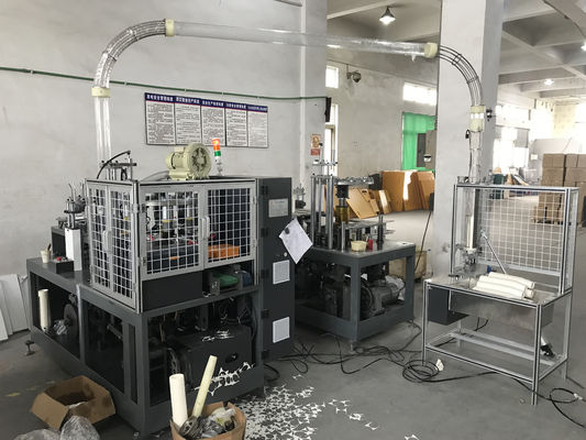 220V/380V τάση αυτόματη μηχανή για την παρασκευή ποτηριών από χαρτί Ντουμπάι 3-16oz Μηχανή σχηματισμού ποτηριών από χαρτί με ταχύτητα 65-85 τεμάχια / λεπτό