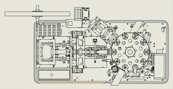 380V 50HZ/220V 50HZ Υψηλής Ταχύτητας 5kw Butterfly Paper Tea Cup Forming Machine για μία φορά χαρτί